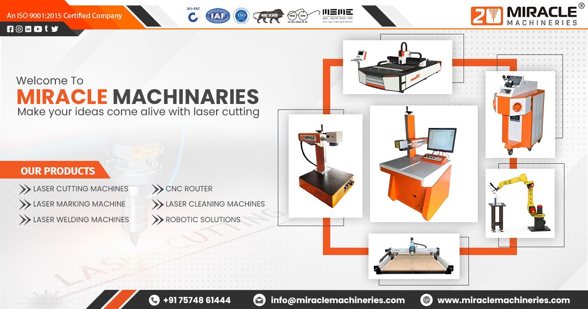 Welcome to Miracle Machineries