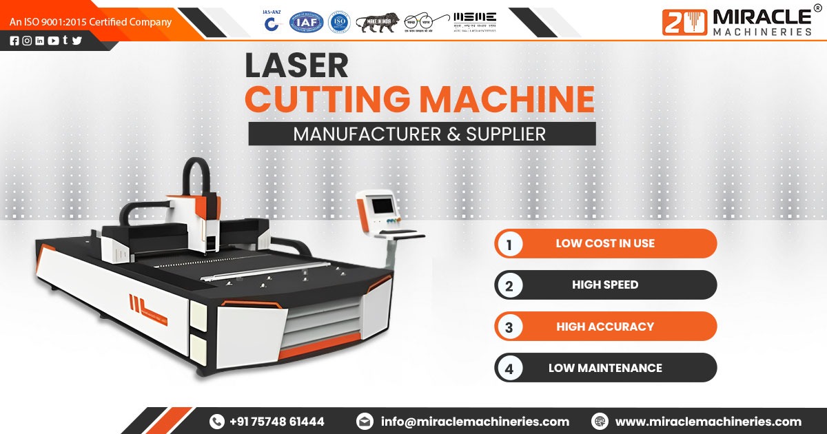 Laser Cutting Machines Supplier in Jaipur