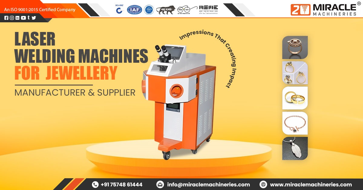 Supplier of Laser Welding Machines For Jewellery in Hyderabad