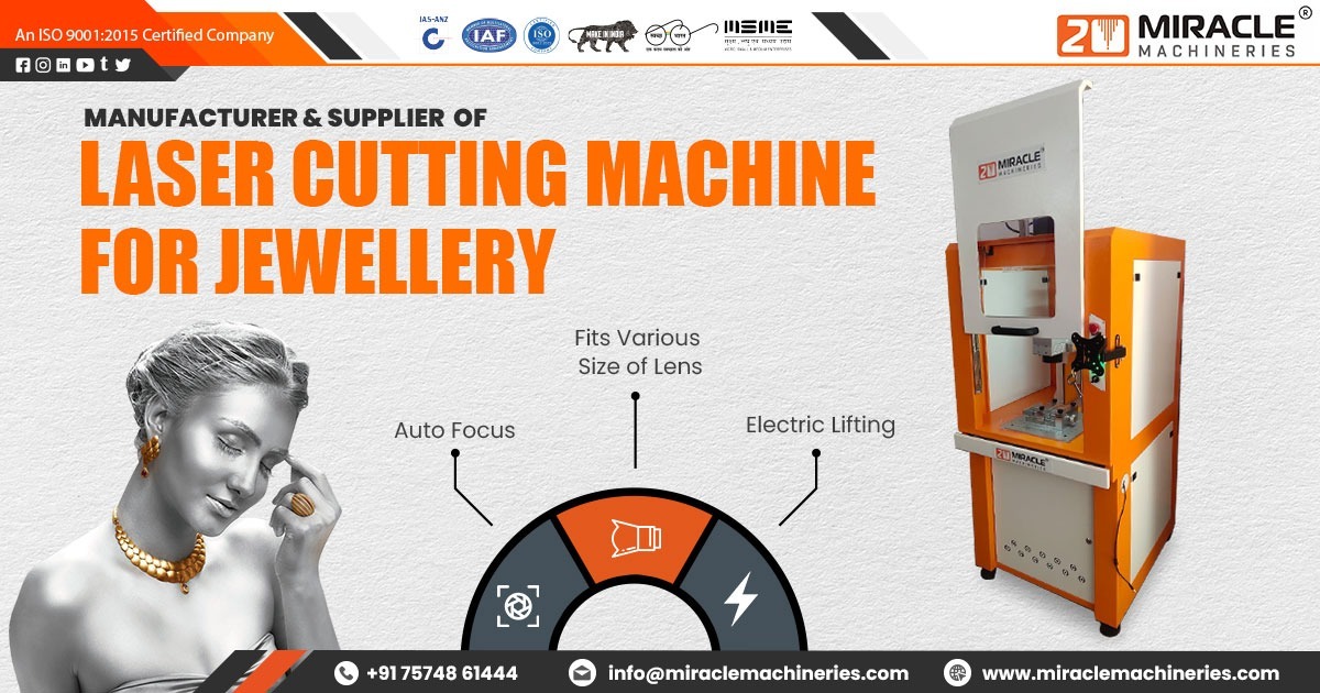 Laser Cutting Machine for Jewellery in Kolkata