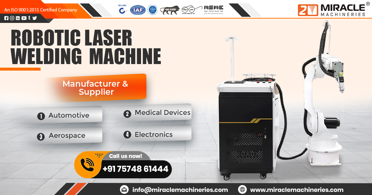 Robotic Laser Welding Machine Manufacturer