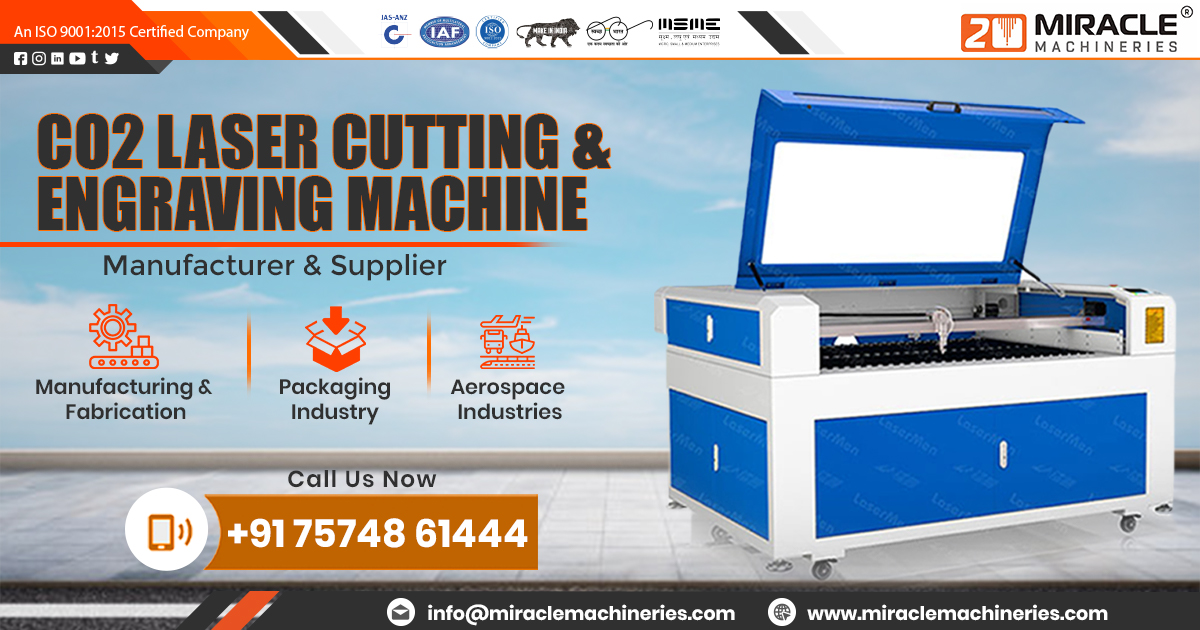 Co2 Laser Cutting and Engraving Machine Manufacturer
