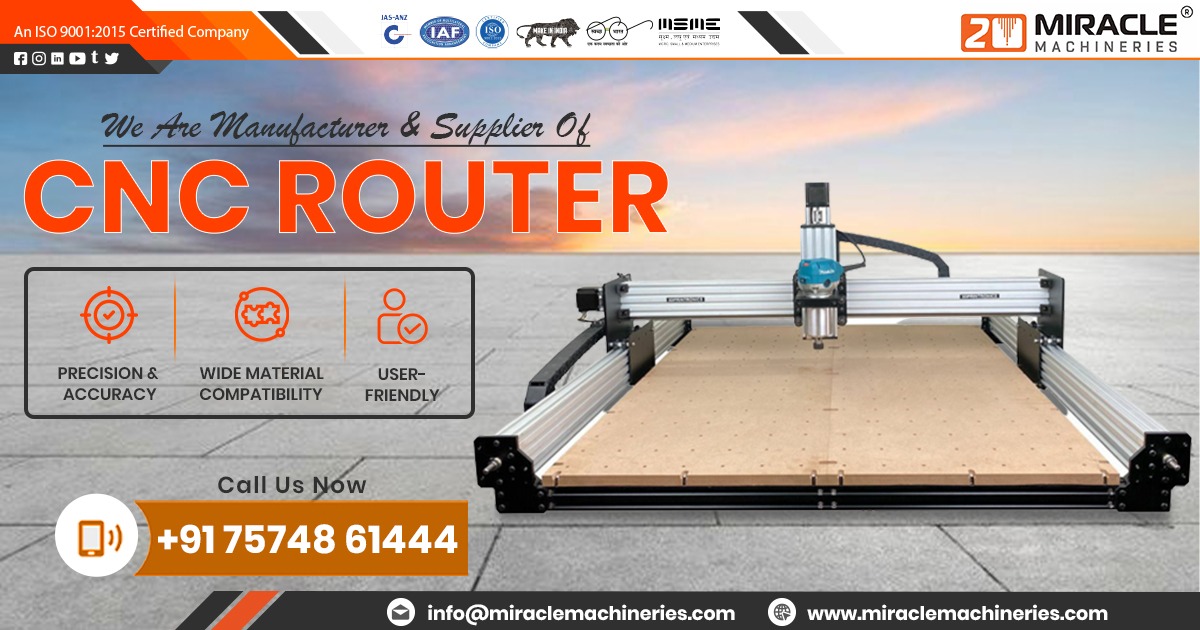 Manufacturer of CNC Router