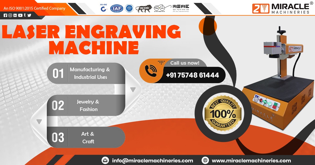 Supplier of Laser Engraving Machine in Kolkata