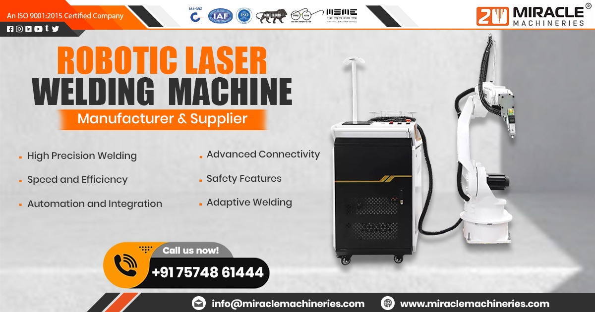 Supplier of Robotic Laser Welding Machine