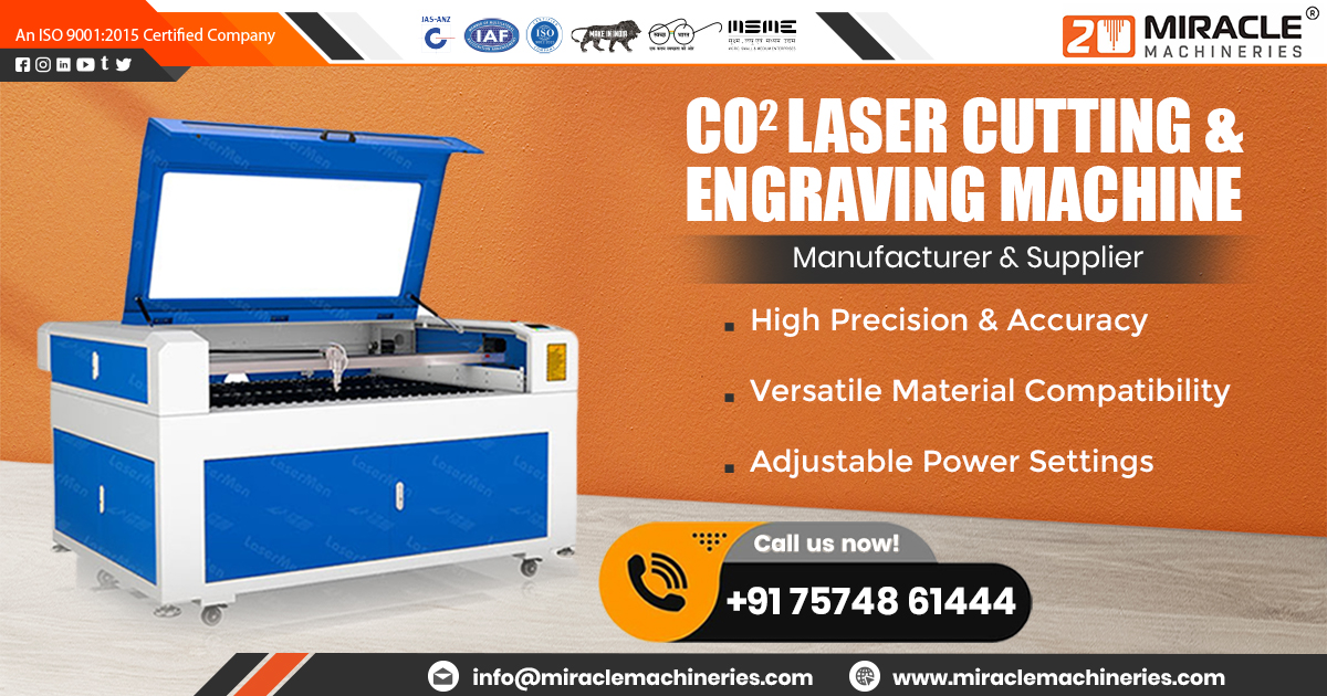 Co2 Laser Cutting and Engraving Machine Manufacturer