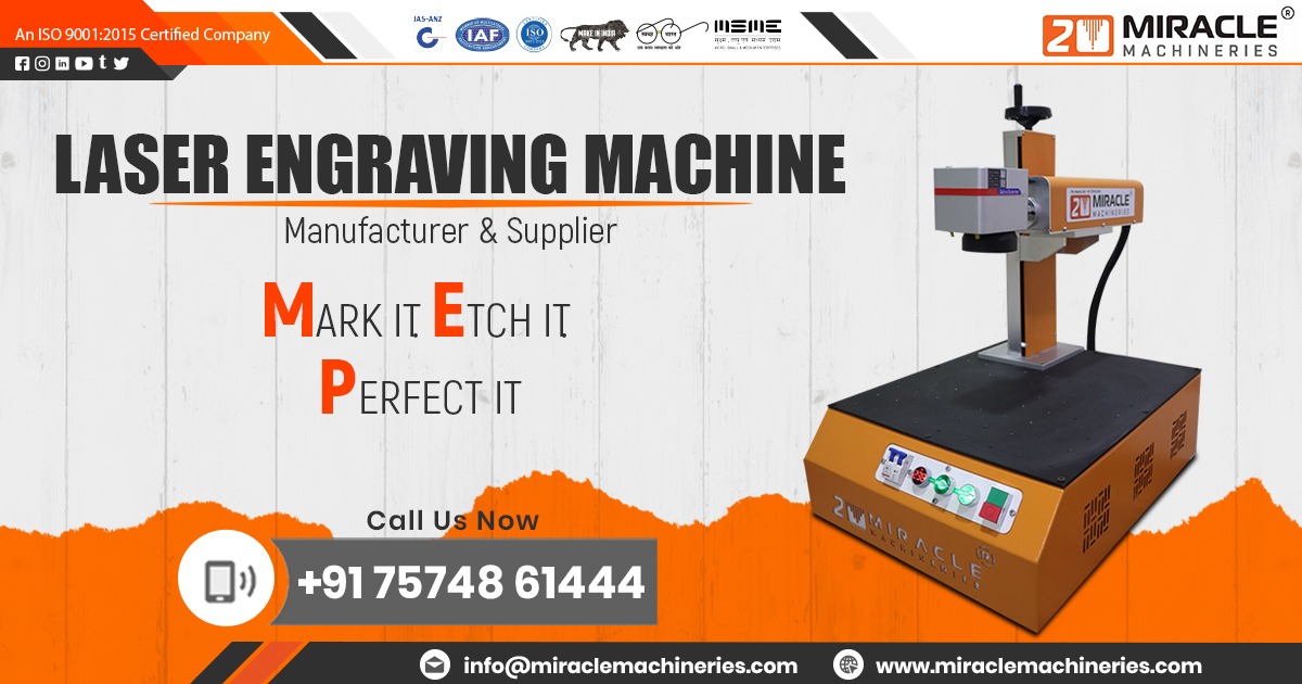 Laser Engraving Machine Supplier