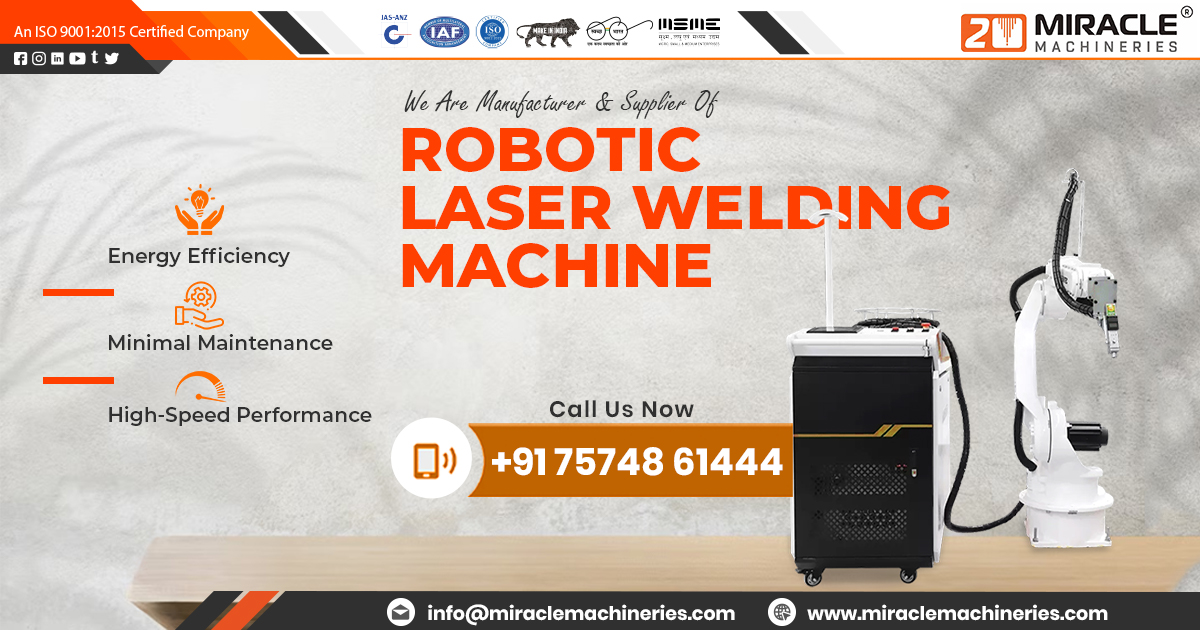 Supplier of Robotic Laser Welding Machine