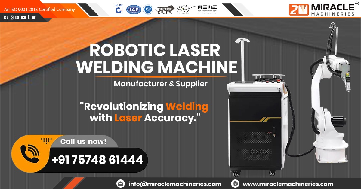 Supplier of Robotic Laser Welding Machine