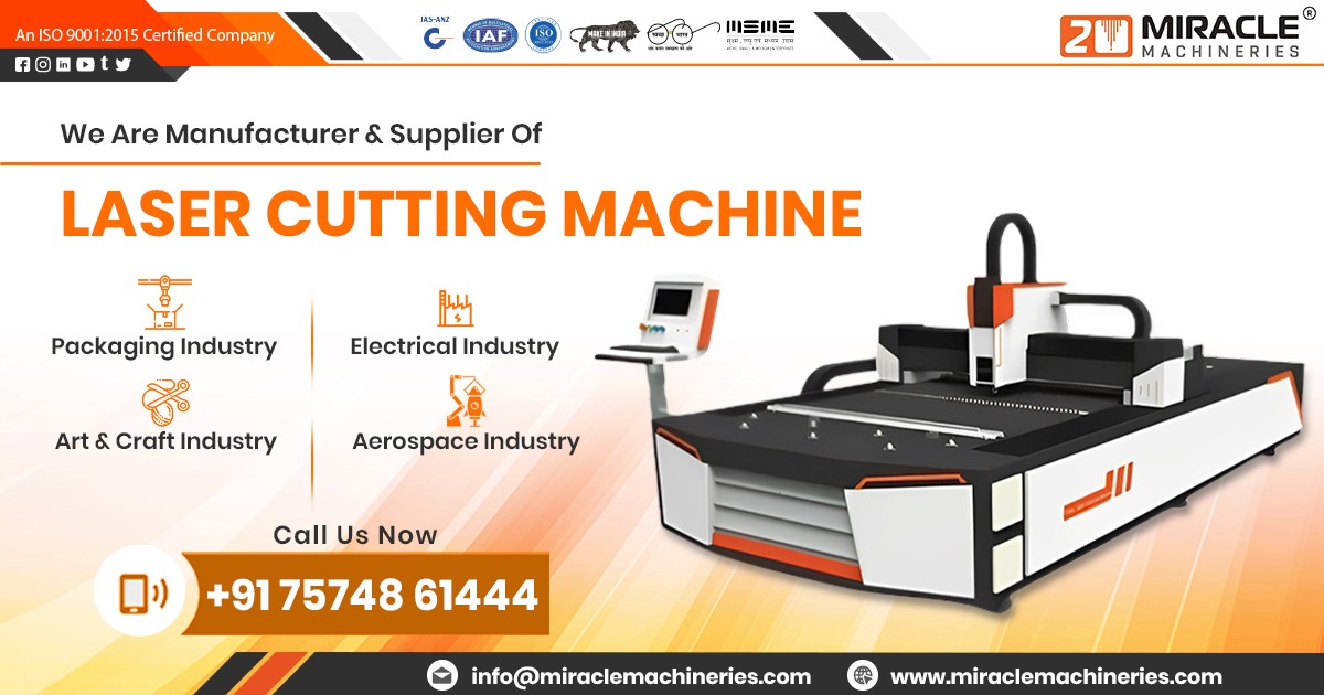 Manufacturer of Jewellery Laser Cutting Machine