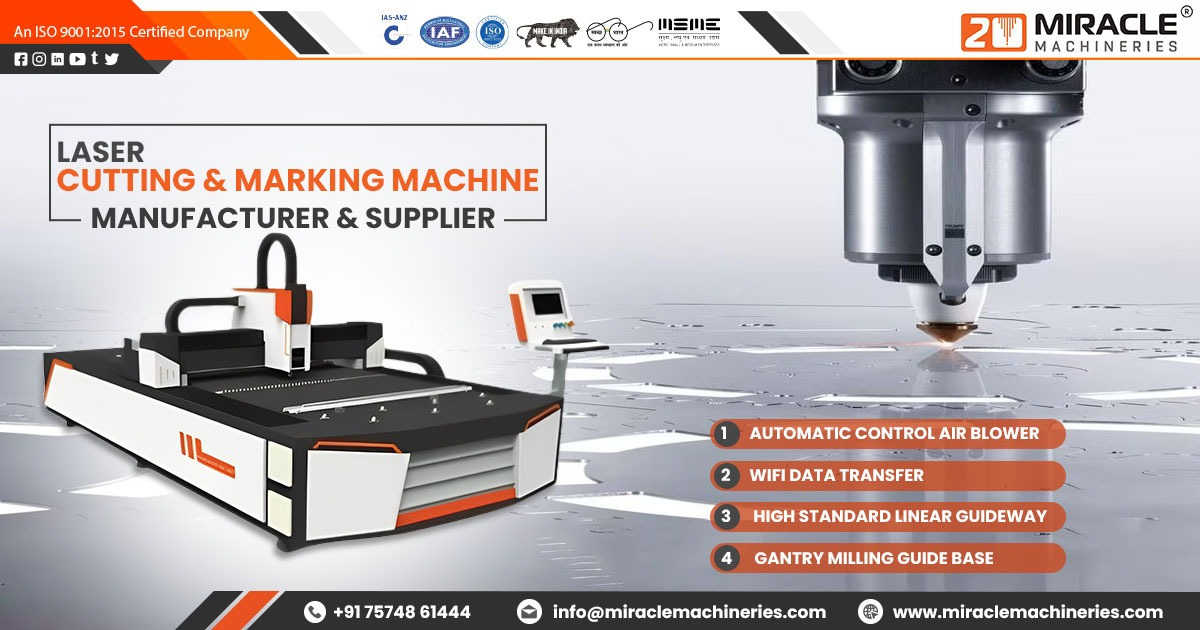 Laser Cutting & Marking Machine Manufacturer in Ahmedabad