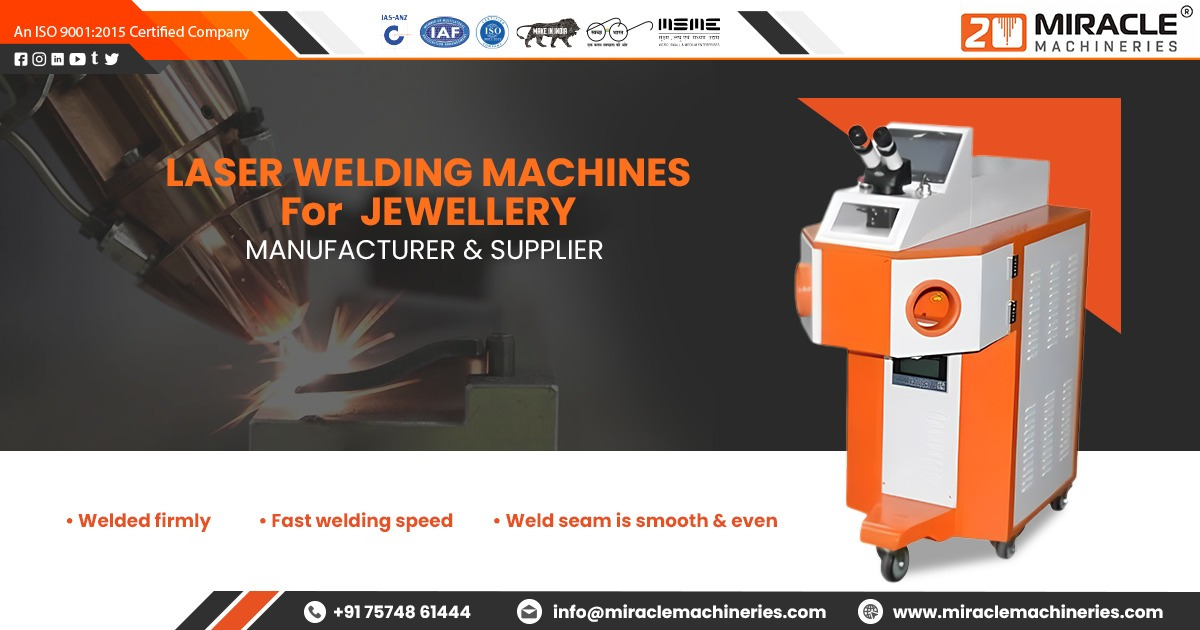 Laser Welding Machines for Jewellery in Ahmedabad