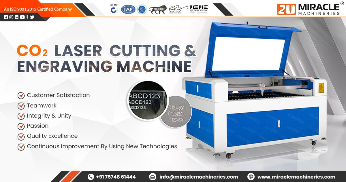 CO2 Laser Cutting & Engraving Machine in Ahmedabad