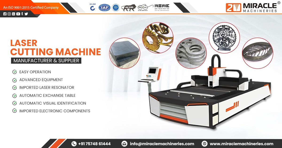 Laser Cutting Machines Manufacturer in Chennai