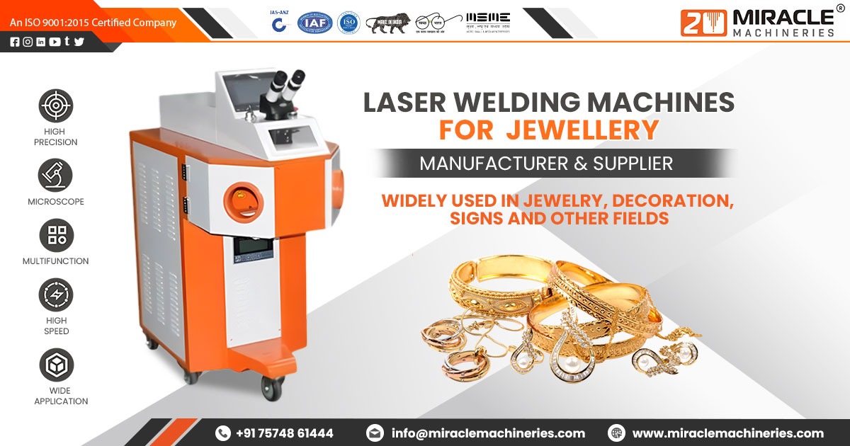 Laser Welding Machines for Jewellery in Jaipur