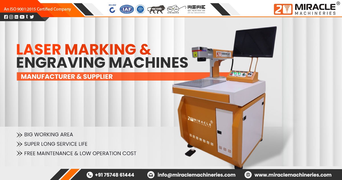 Laser Marking and Engraving Machines Manufacturer in Chennai