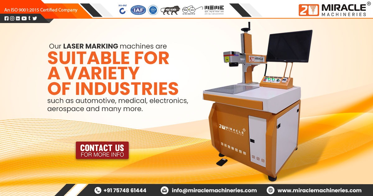 Laser Marking Machine Supplier in Kolkata