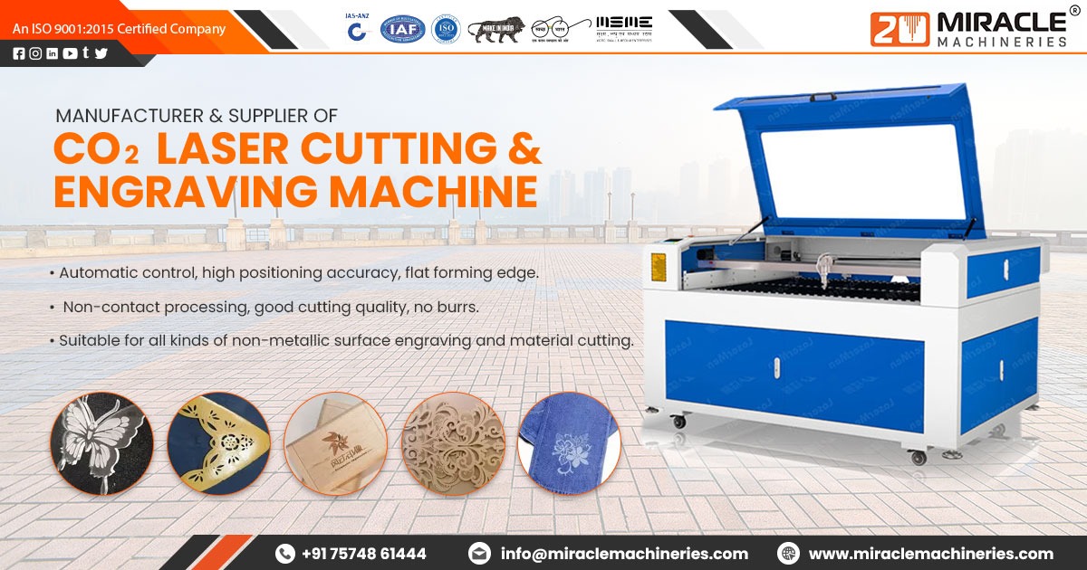 CO2 Laser Cutting and Engraving Machines in Jaipur