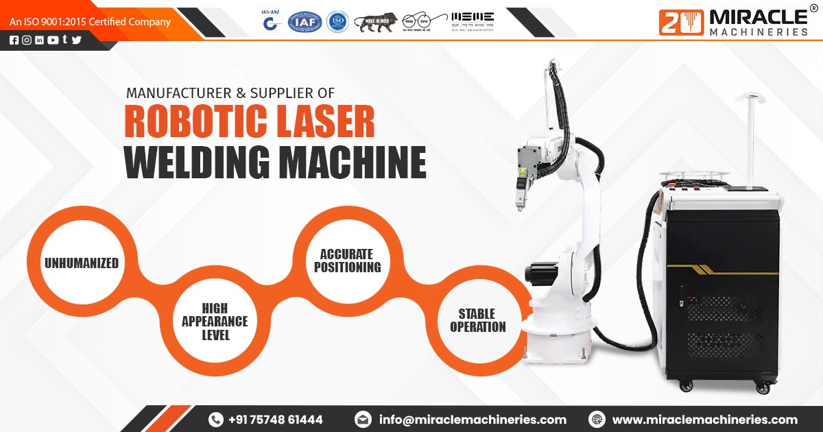 Robotic Laser Welding Machines Supplier in Pune