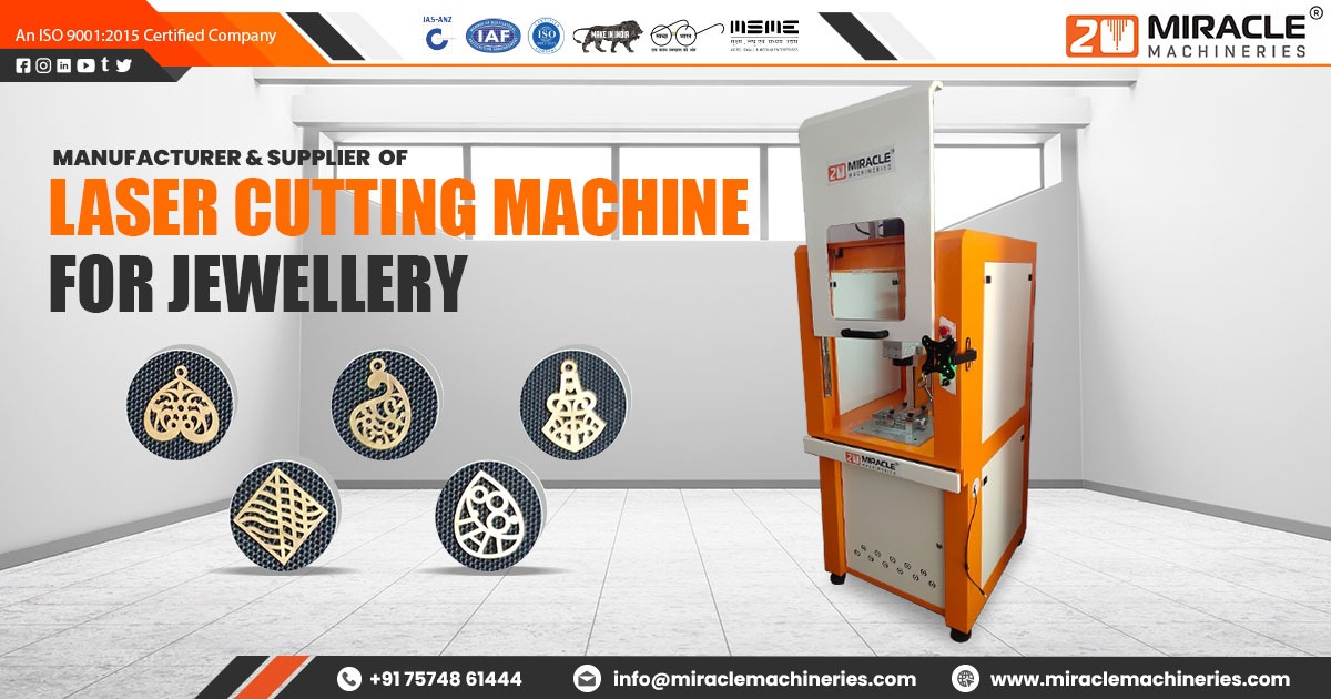 Supplier of Laser Cutting Machine For Jewellery in Jaipur