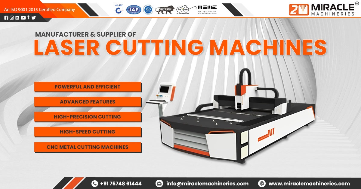 Supplier of Laser Cutting Machine in Pune