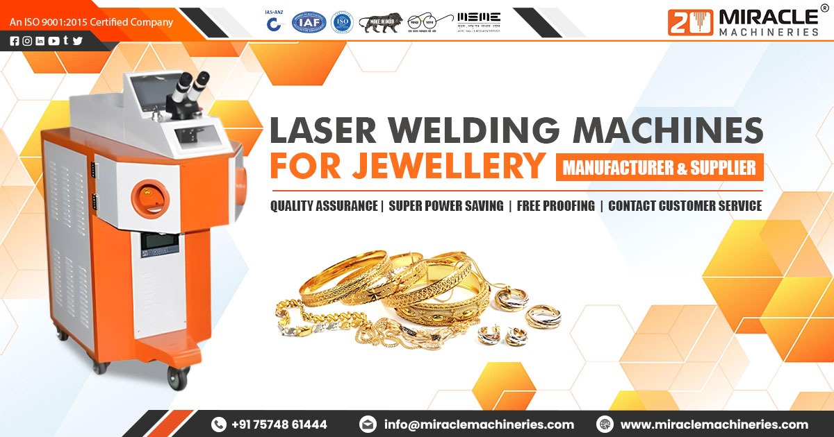 Supplier of Laser Welding Machine for Jewellery in Mumbai