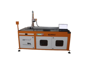 Single Axis Fiber Laser Marking Machine