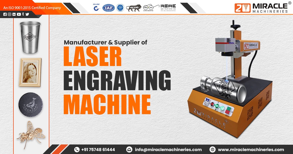 Supplier of Laser Engraving Machine in Surat