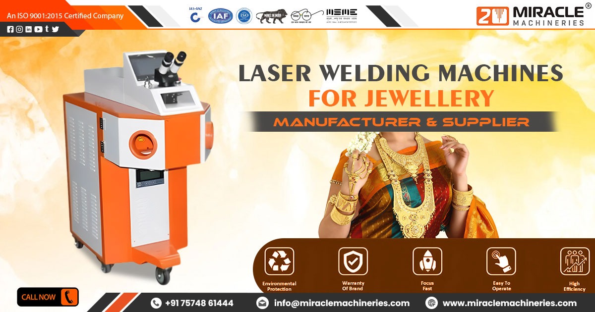 Supplier of Laser Welding Machine for Jewellery in Karnataka