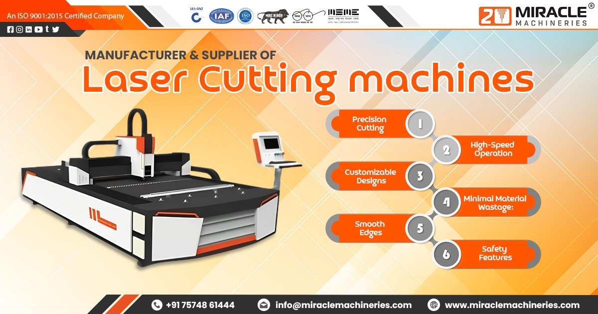 Supplier of Laser Cutting Machine in Chennai