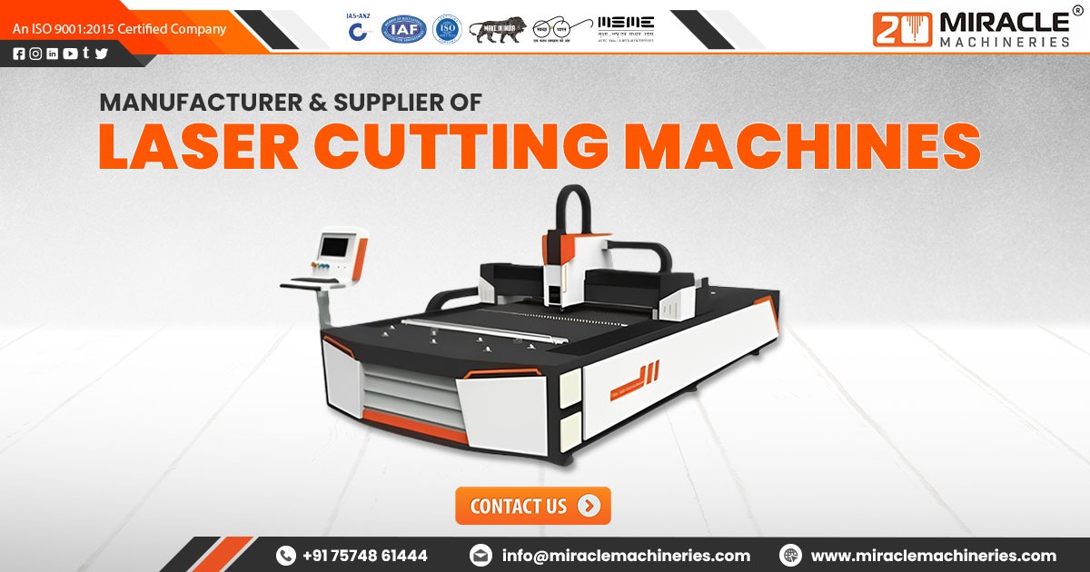 Supplier of Laser Cutting Machine in Nashik