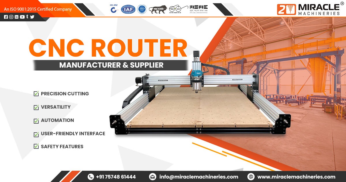 Supplier of CNC Router in Udaipur