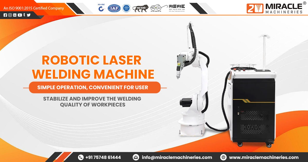 Supplier of Robotic Laser Welding Machine in Maharashtra