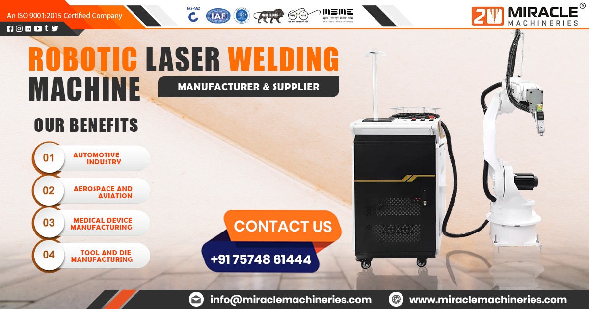 Robotic Laser Welding Machine in Rajasthan