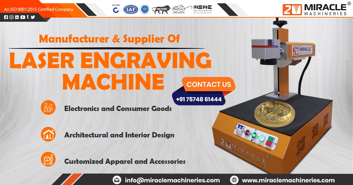 Supplier of Laser Engraving Machine in Gujarat