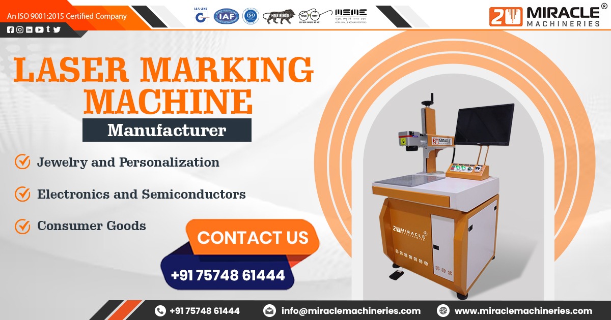 Supplier of Laser Marking Machine in Punjab