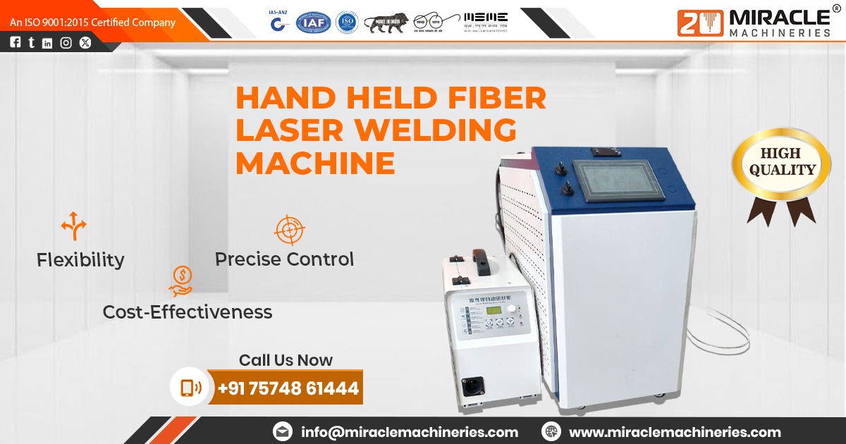 Hand Held Fiber Laser Welding Machine in Jharkhand