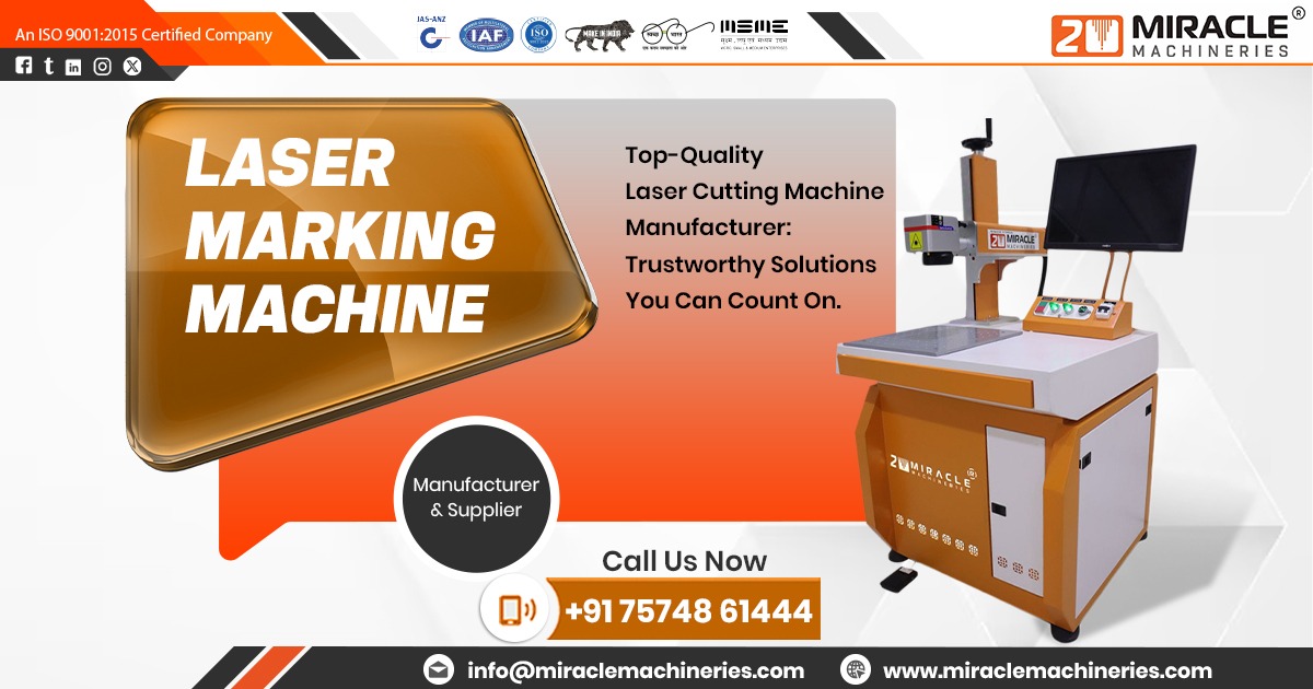 Supplier of Laser Marking Machine in Kerala