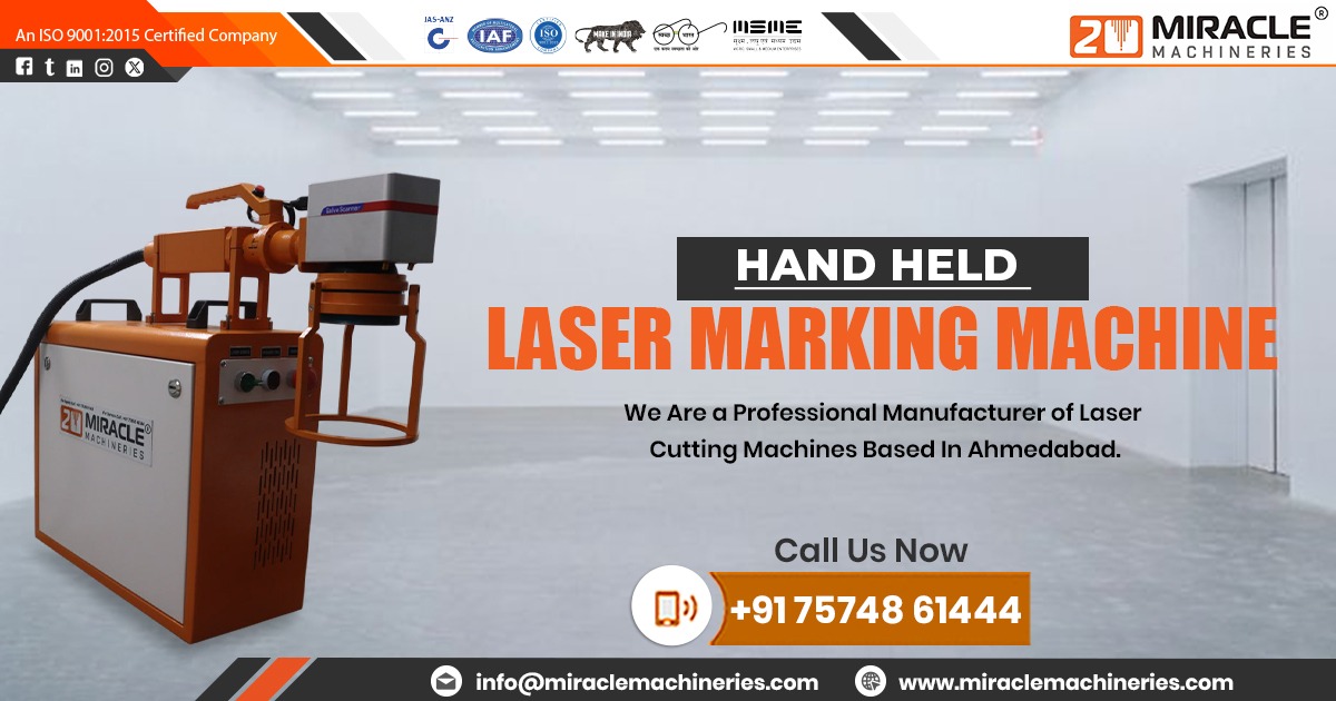 Hand Held Laser Marking Machine in Haryana