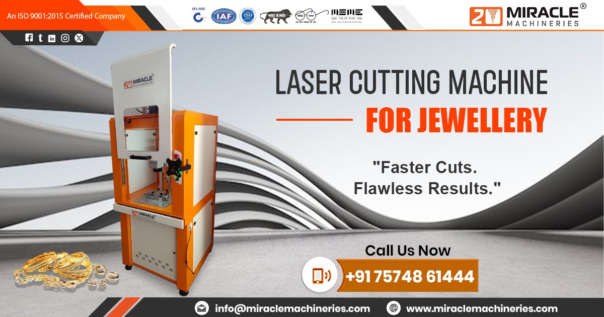 Laser Cutting Machine for Jewellery in Haryana