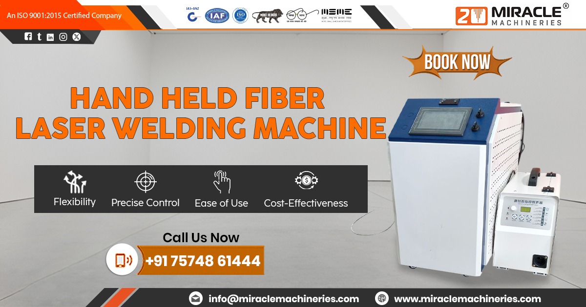 Supplier of Hand Held Fiber Laser Welding Machine in Maharashtra