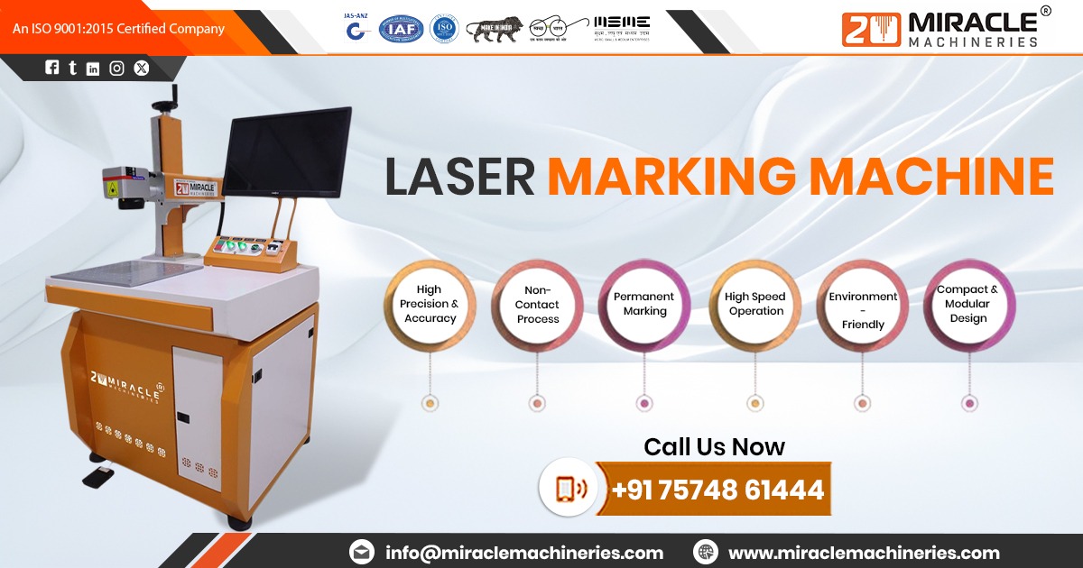 Supplier of Laser Marking Machine in Punjab