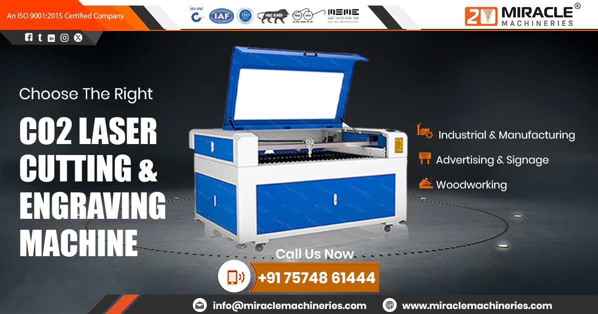 CO2 Laser Cutting and Engraving Machine Supplier in Tamil Nadu
