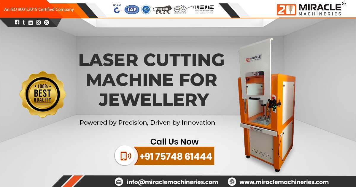 Supplier of Laser Cutting Machine for Jewellery in Assam