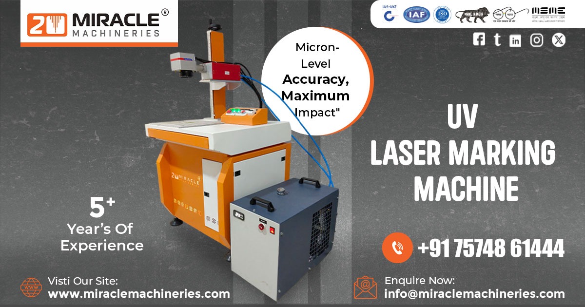 Premium UV Laser Marking Machine in Uttar Pradesh