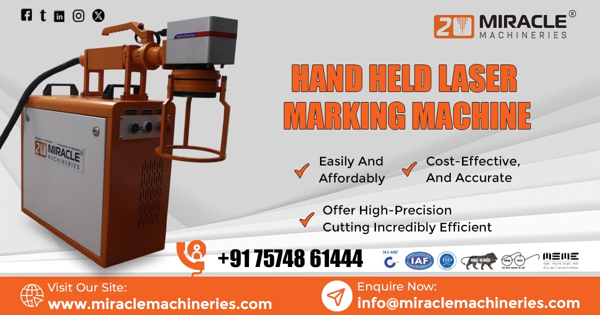 Hand Held Laser Marking Machine in Chhattisgarh