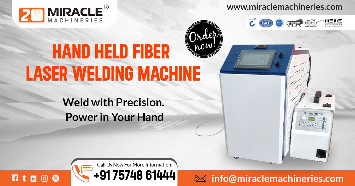 Hand Held Fiber Laser Welding Machine in Punjab