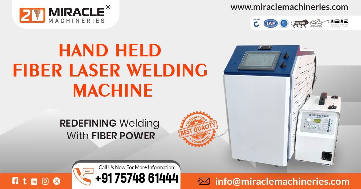 Hand Held Fiber Laser Welding Machine in Odisha