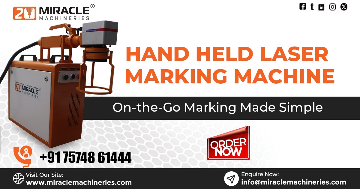 Hand Held Laser Marking Machine in Bihar