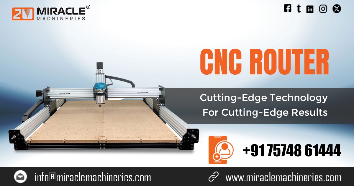 CNC Router Machine in West Bengal